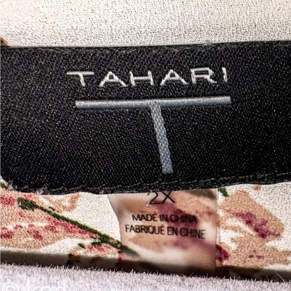 Alfani Flutter Sleeved layered top Sz. 2X - Picture 5 of 7